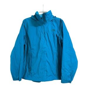 The North Face DryVent Women’s Hooded Teal Rain Jacket, XL